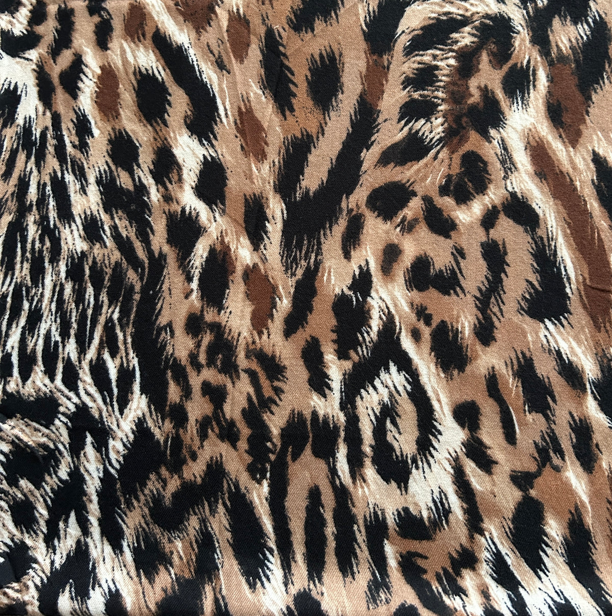 Tijger sjaal bruin-beige