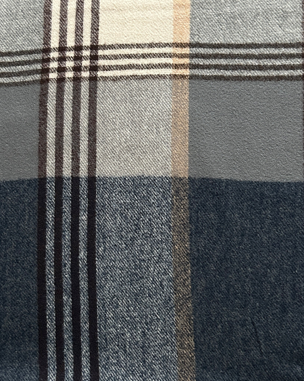 Heren sjaal bruin-beige