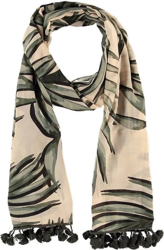 Dames sjaal khaki