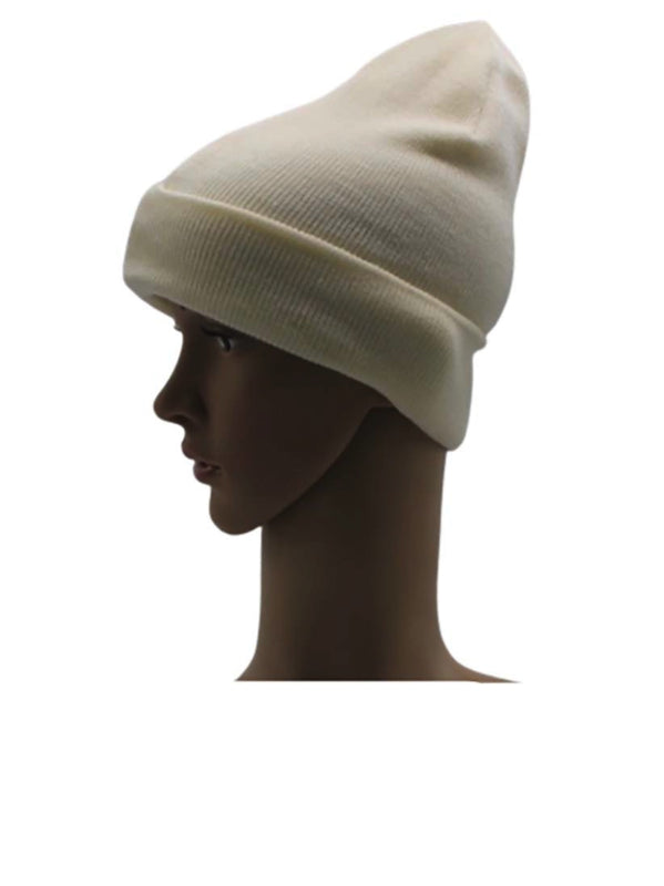 Dames muts beige