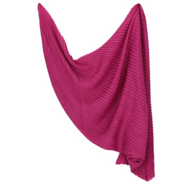 Effen sjaal violet