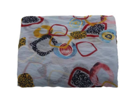 Dames sjaal licht-blauw