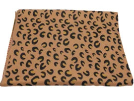 Tijger print sjaal oranje-bruin
