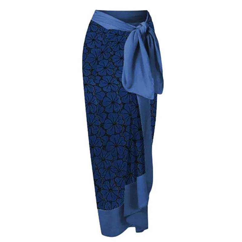 Pareo blauw-zwart