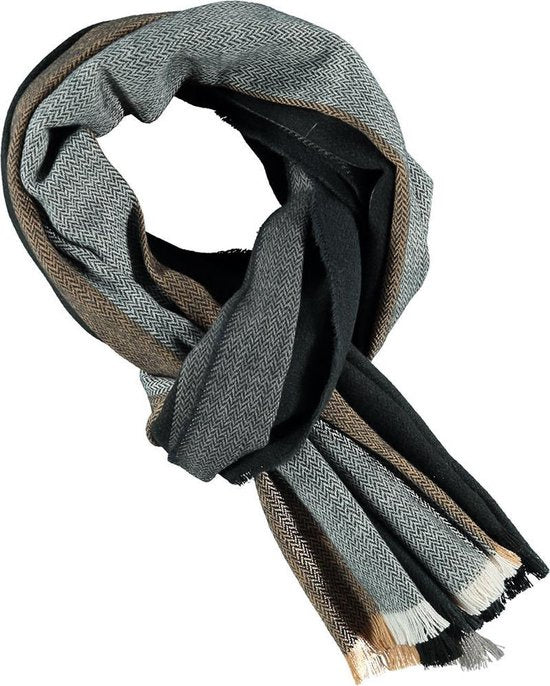 Heren sjaal camel