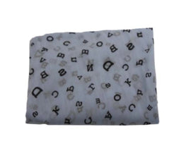 Dames sjaal licht-blauw