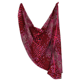 Dames sjaal fuchsia