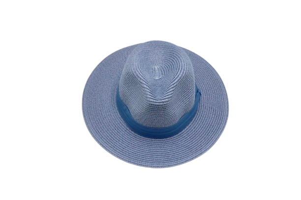 Deukhoed effen blauw
