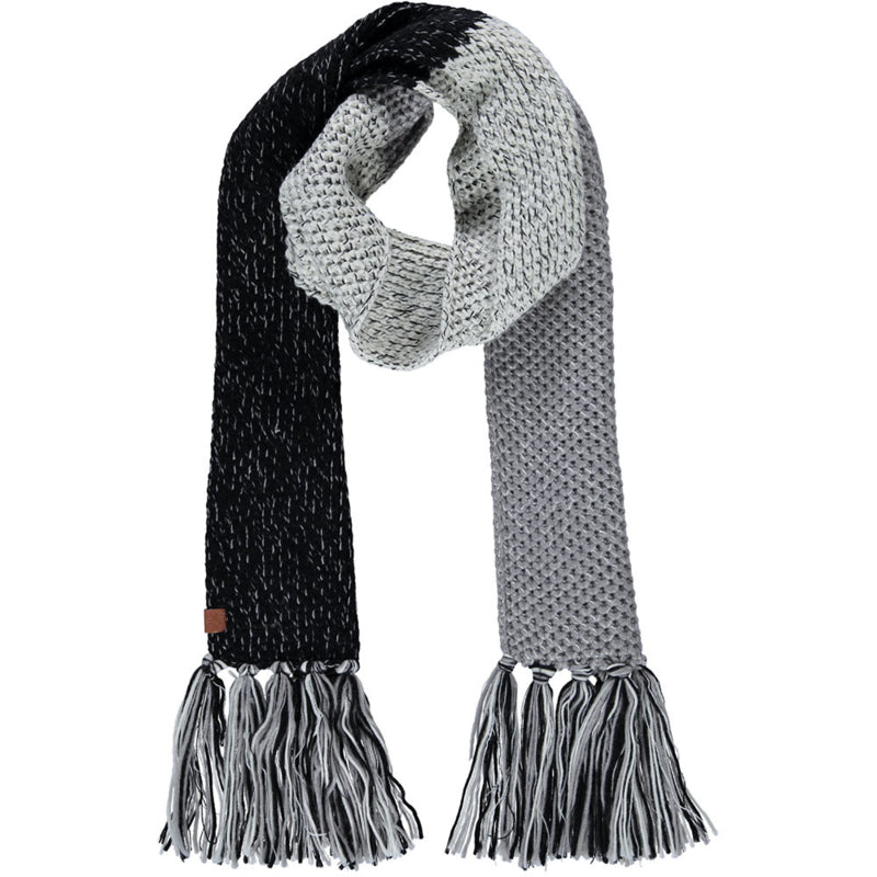 Winter sjaal grijs-zwart