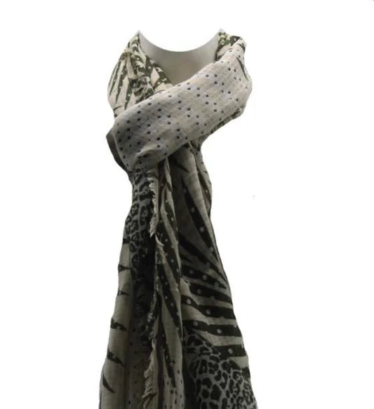 Sjaal dames beige