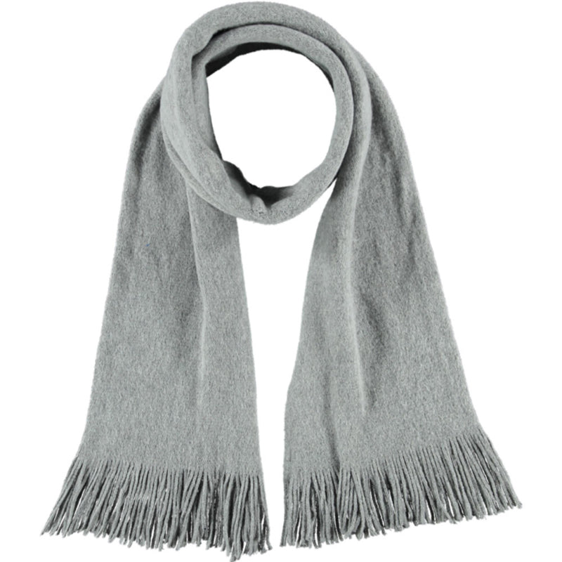 Winter sjaal effen grijs