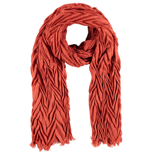 Effen sjaal oranje