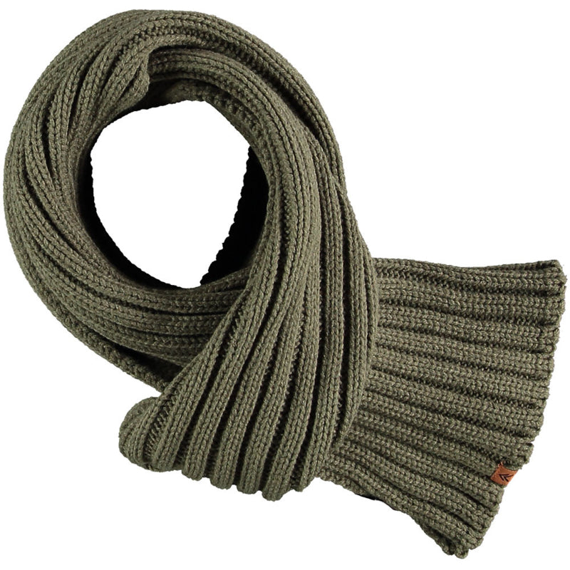 Wintersjaal effen khaki