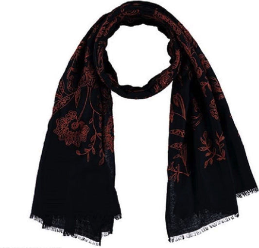 Sjaal dames blauw
