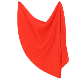 Effen sjaal oranje-rood
