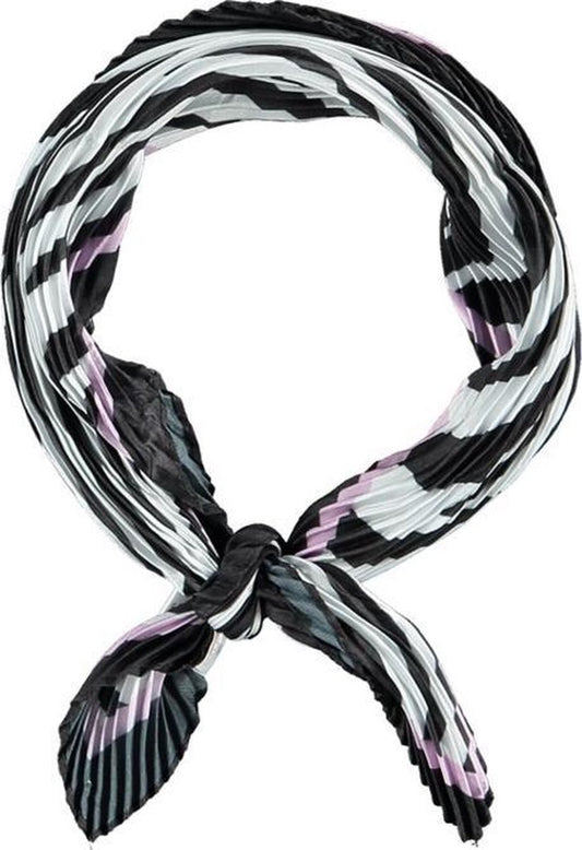 Neksjaaltje haarsjaaltje bandana zwart-lila