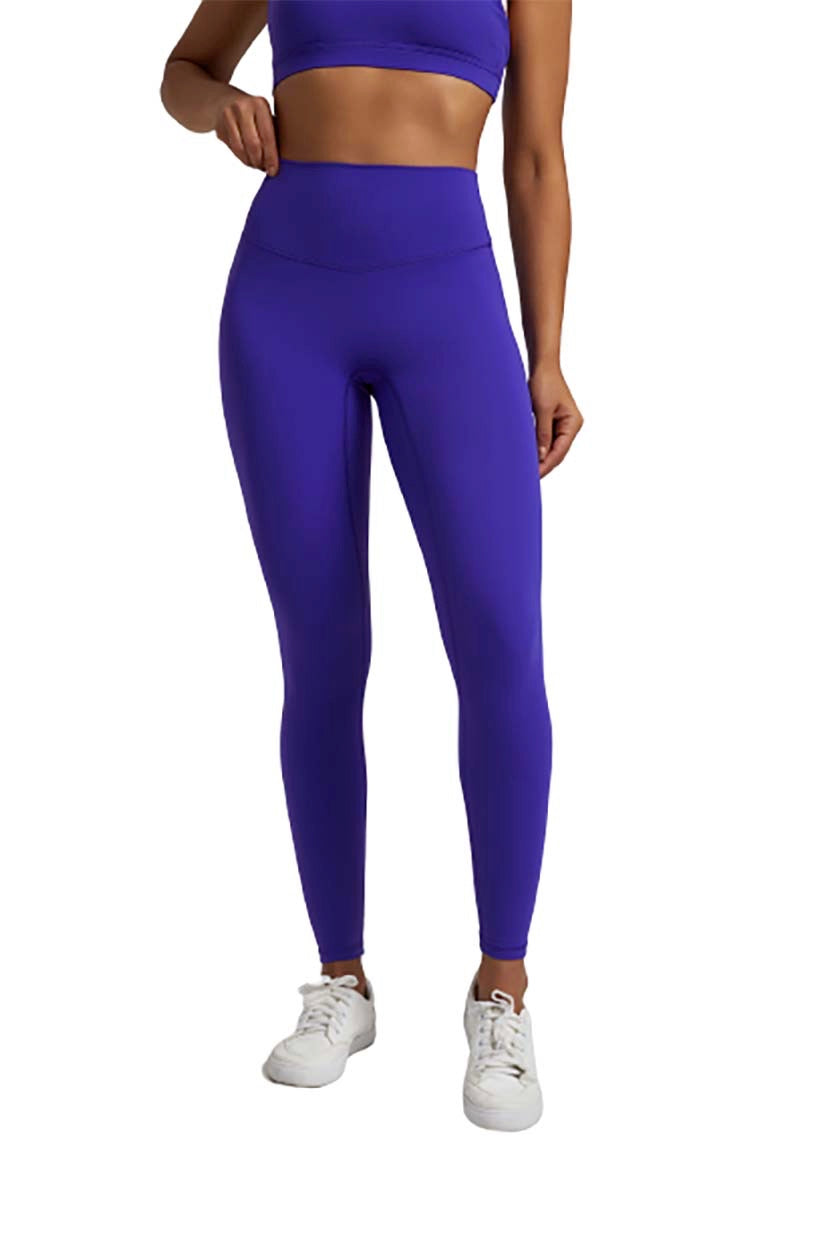 Sportlegging paars maat M