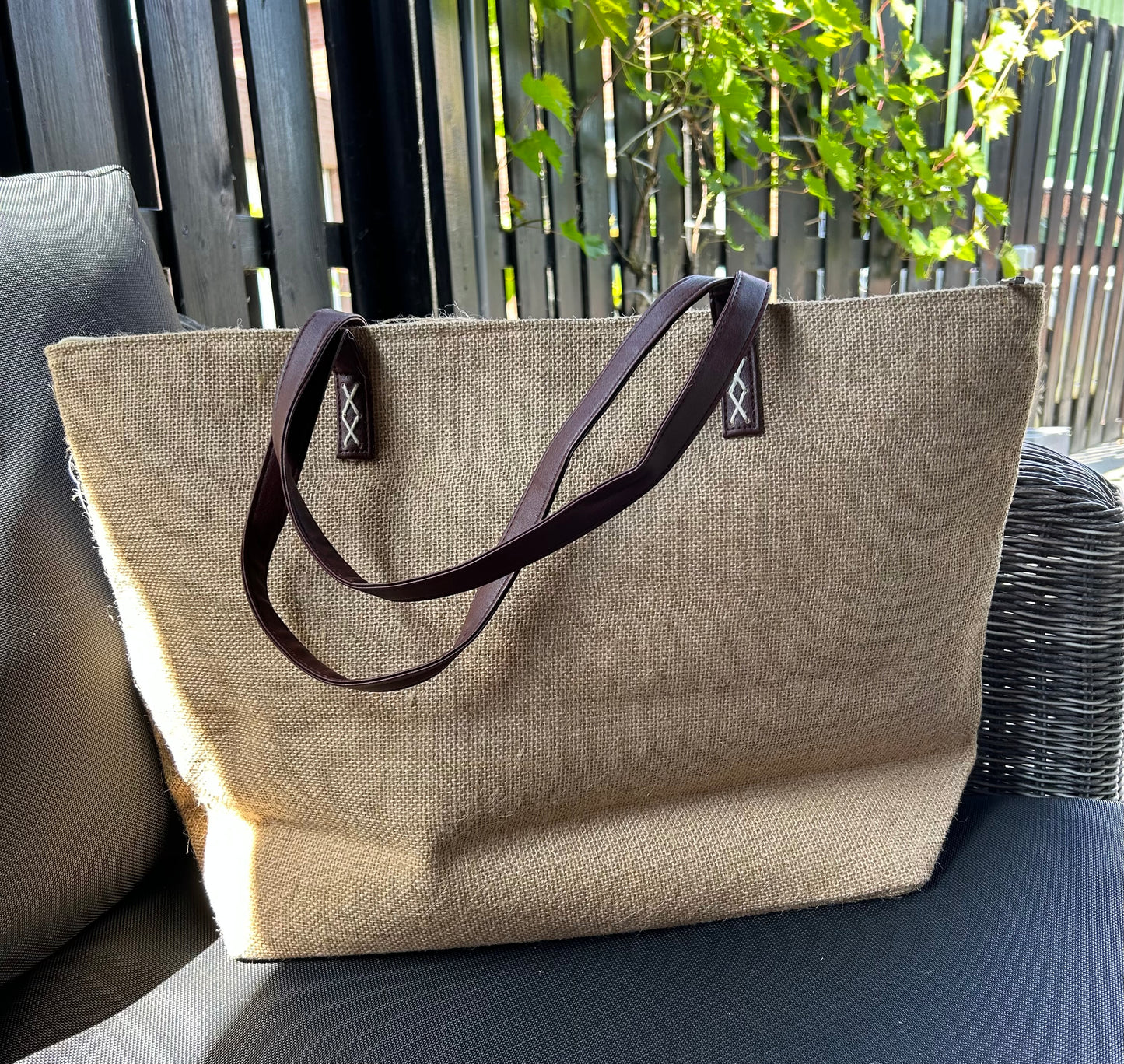 Strandtas bordeaux