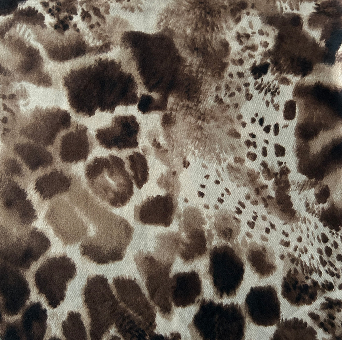 Tijger sjaal bruin-beige