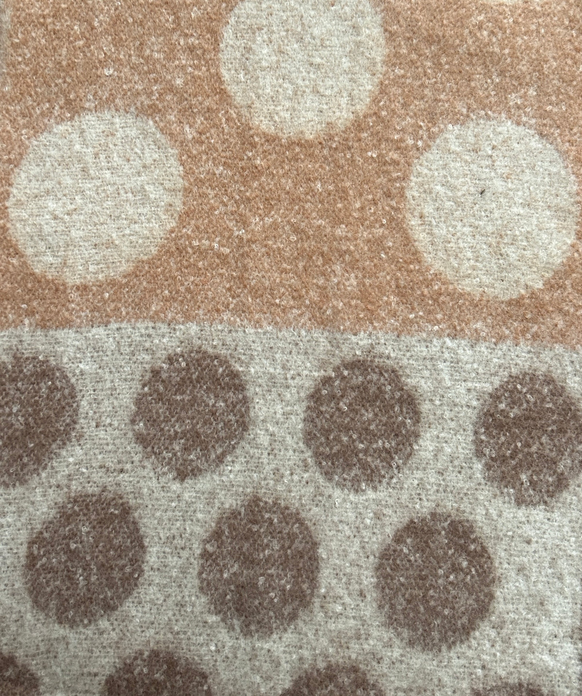 Winter sjaal bruin-beige