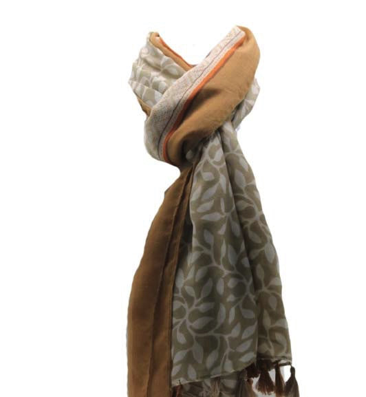 Dames sjaal beige