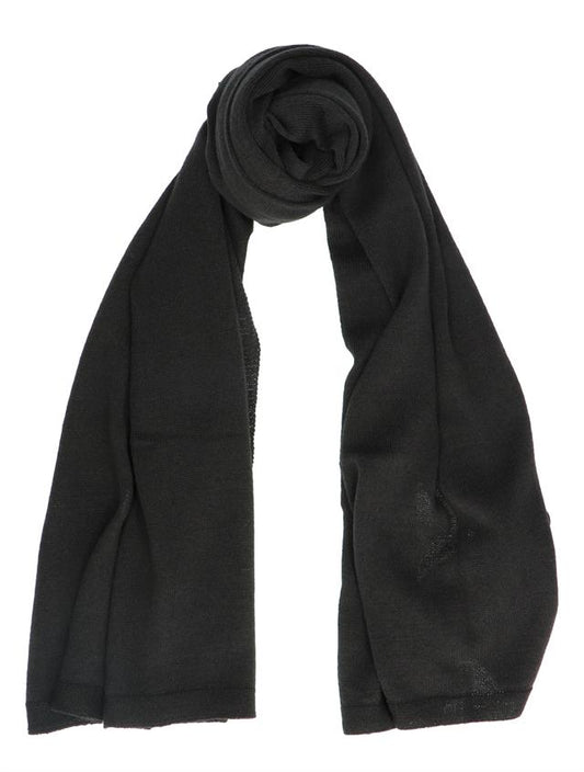 Effen sjaal donker-grijs